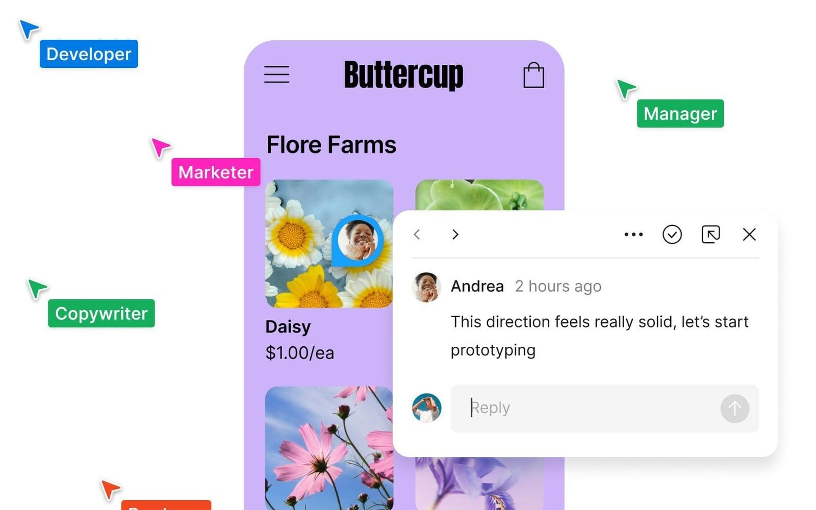 Interface de Figma