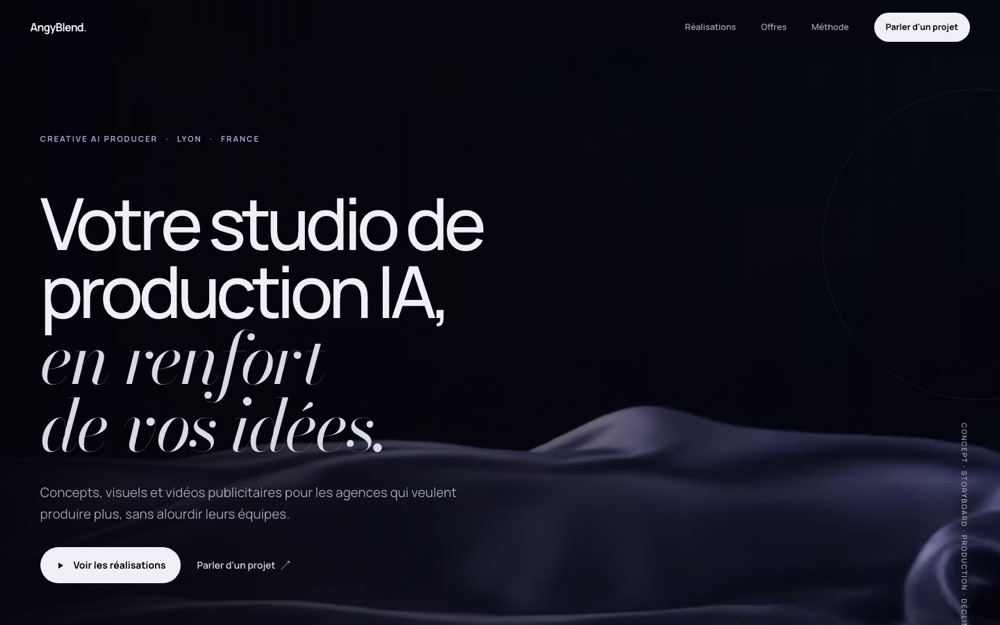 Site construit par Angela
