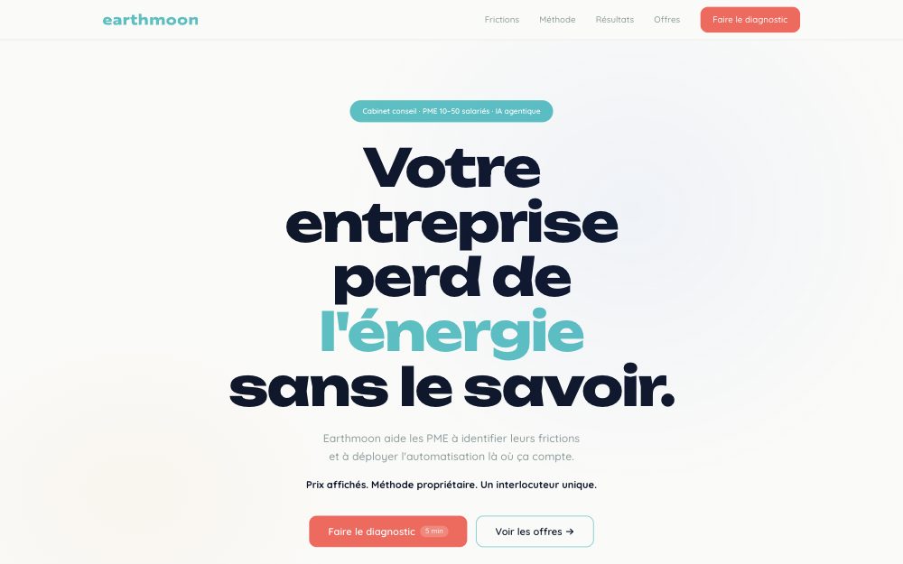 Site de Philippe, écran 1